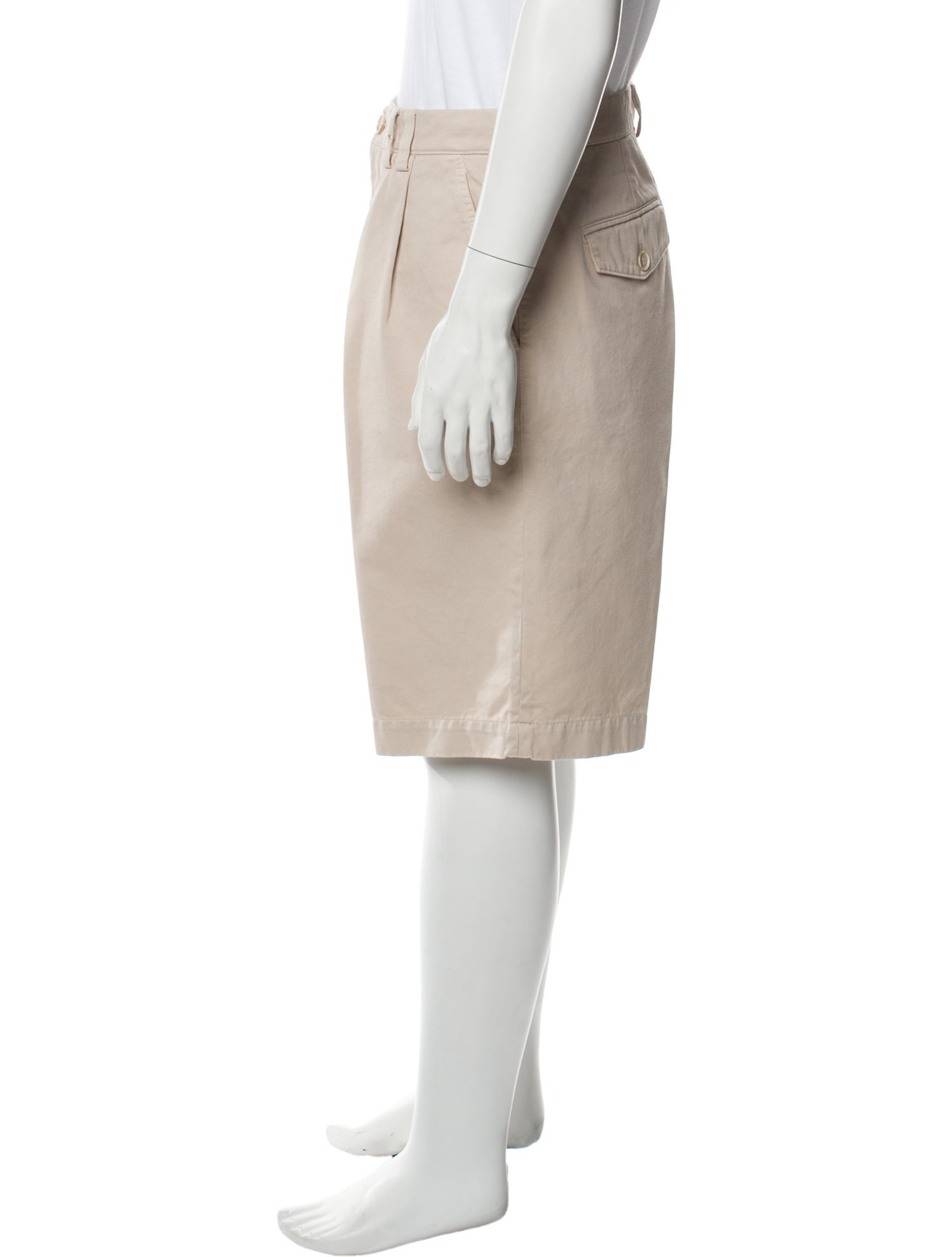 Brunello Cucinelli Flat Front Shorts